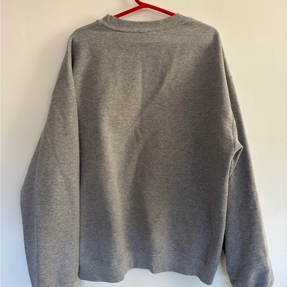 Gildan Gray Crewneck Sweater with Smokey the Bear Design - Picture 2 of 3